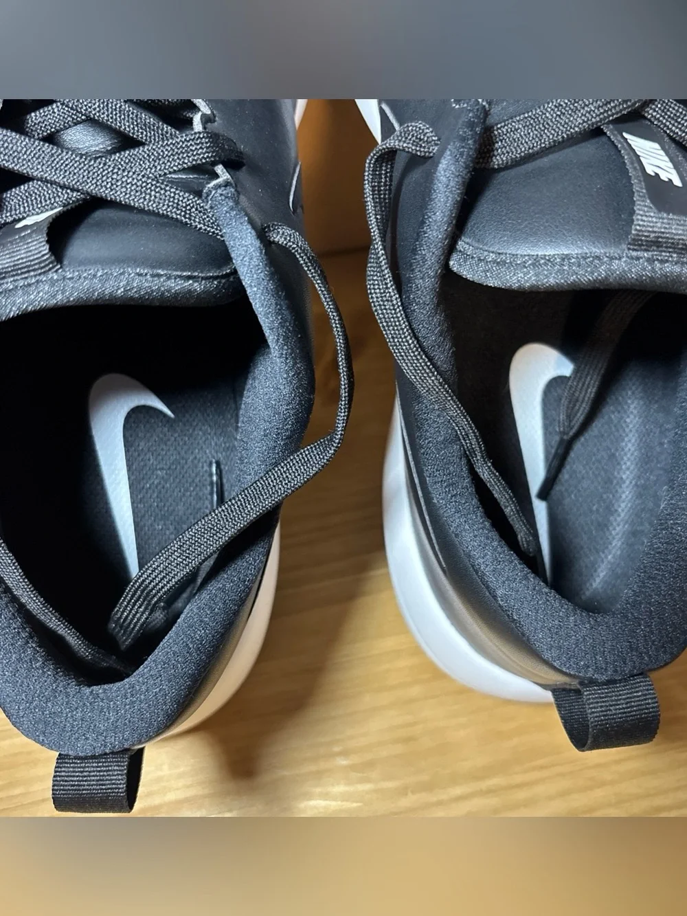 Nike Roshe G Tour Mens Golf Shoes Black Leather Waterproof AR5580-001 Size 12